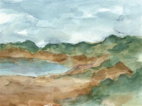 Watercolour Sketchbook VIII White Modern Wood Framed Art Print with Double Matting by Harper, Ethan