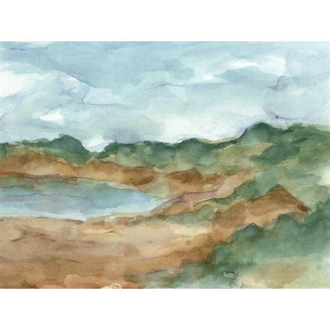 Watercolour Sketchbook VIII White Modern Wood Framed Art Print by Harper, Ethan