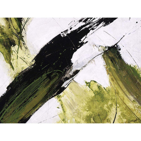 Score Black Modern Wood Framed Art Print with Double Matting by Schicker, Joshua