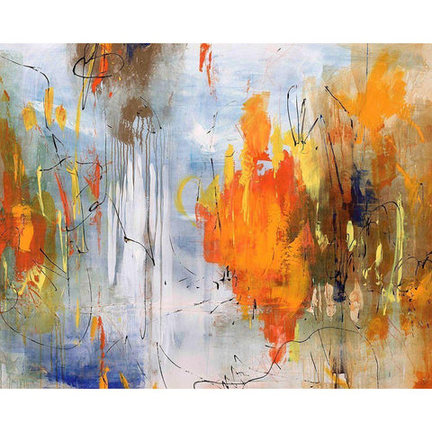 Sundowners Black Modern Wood Framed Art Print with Double Matting by Schicker, Joshua