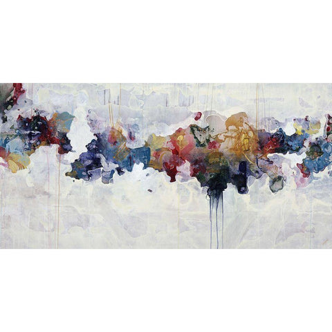 Odd Water White Modern Wood Framed Art Print by Taylor, Kari