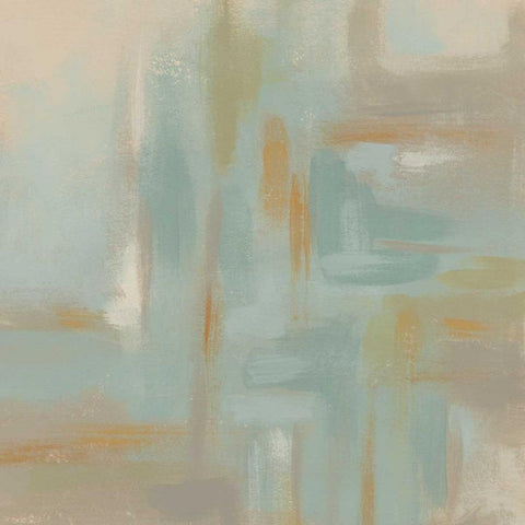 Mirage II Gold Ornate Wood Framed Art Print with Double Matting by Vess, June Erica