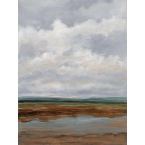 Before Sunset II Black Modern Wood Framed Art Print with Double Matting by Harper, Ethan