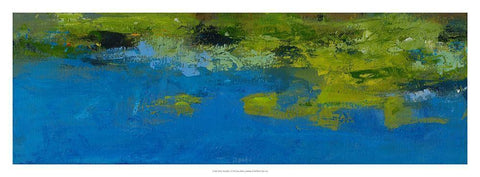 Thicker than Water I White Modern Wood Framed Art Print with Double Matting by Bothne, Janet