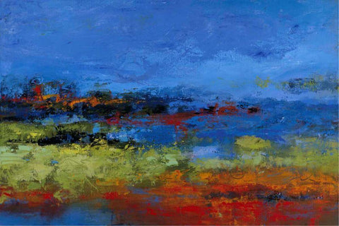 Thicker than Water II Black Ornate Wood Framed Art Print with Double Matting by Bothne, Janet