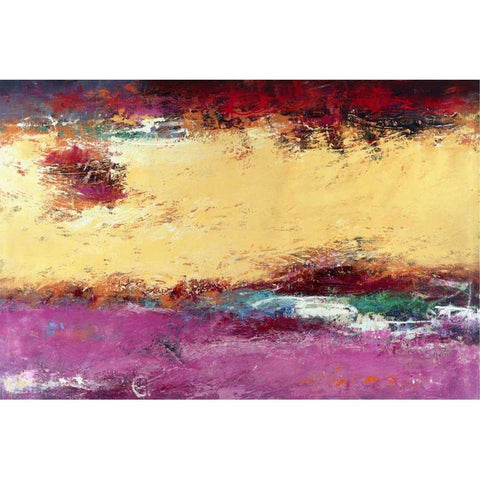 A Bridge to Joy Black Modern Wood Framed Art Print with Double Matting by Bothne, Janet