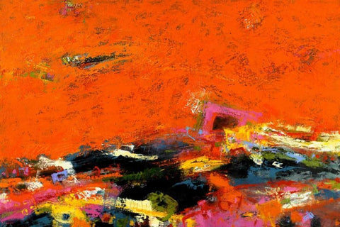 Jubilation Black Ornate Wood Framed Art Print with Double Matting by Bothne, Janet