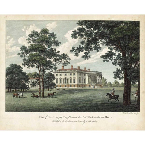 Watts Views IV White Modern Wood Framed Art Print by Watts, W.