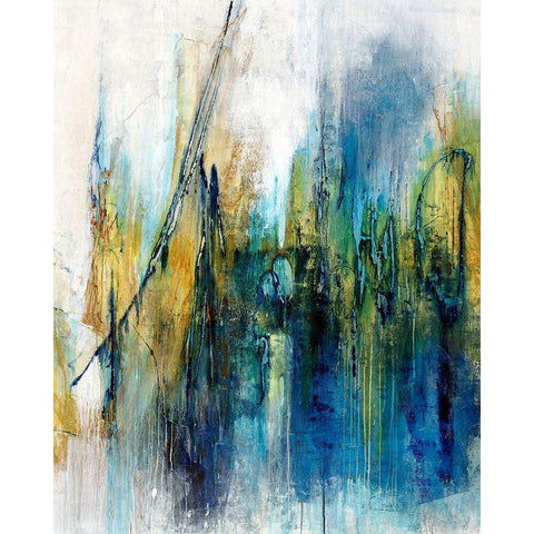 Selcouth White Modern Wood Framed Art Print by Schicker, Joshua