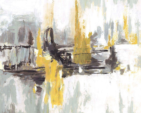 At the End of the Day White Modern Wood Framed Art Print with Double Matting by Circle Art Group