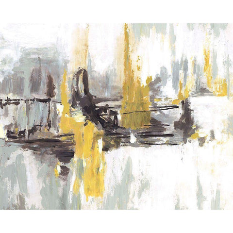 At the End of the Day Gold Ornate Wood Framed Art Print with Double Matting by Circle Art Group