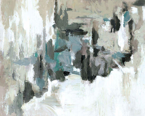 Calm Before The Storm Black Ornate Wood Framed Art Print with Double Matting by Circle Art Group