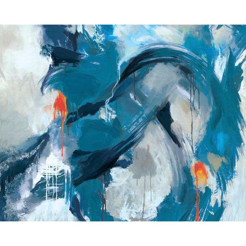 Infinity Black Modern Wood Framed Art Print by Circle Art Group