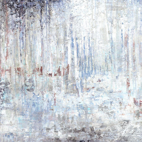 Forest Discovery White Modern Wood Framed Art Print by Henry, Alexys