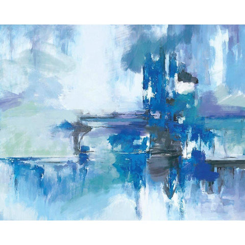 Patience White Modern Wood Framed Art Print by Circle Art Group