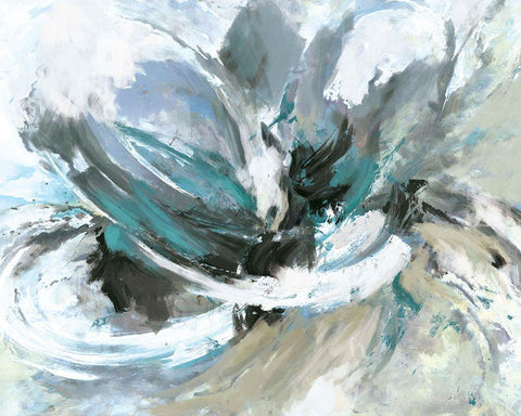 The Dance Black Ornate Wood Framed Art Print with Double Matting by Circle Art Group