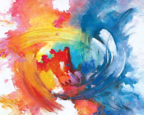 Calliope Black Ornate Wood Framed Art Print with Double Matting by Circle Art Group