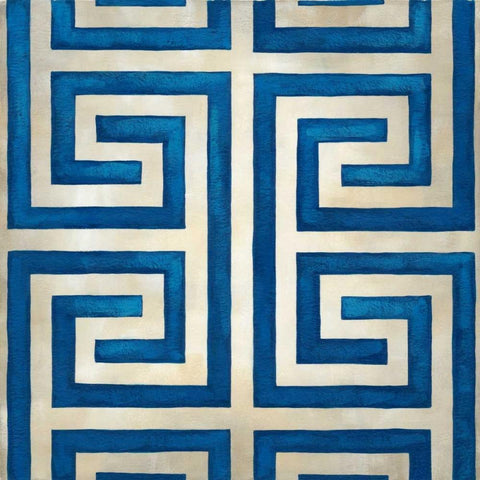 Classical Symmetry XVI Black Modern Wood Framed Art Print by Zarris, Chariklia