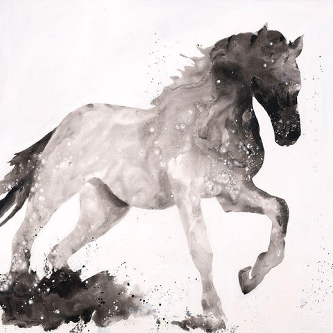 Looking At The Same Stars White Modern Wood Framed Art Print with Double Matting by Edmunds, Sydney