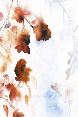 Ardor III Black Ornate Wood Framed Art Print with Double Matting by Jarava, Jason