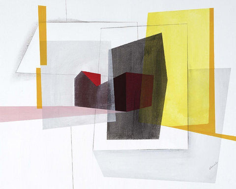 Mixtape II Black Ornate Wood Framed Art Print with Double Matting by Edmunds, Sydney