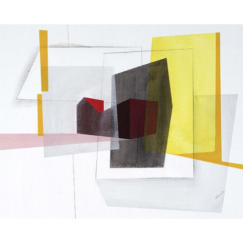 Mixtape II Gold Ornate Wood Framed Art Print with Double Matting by Edmunds, Sydney