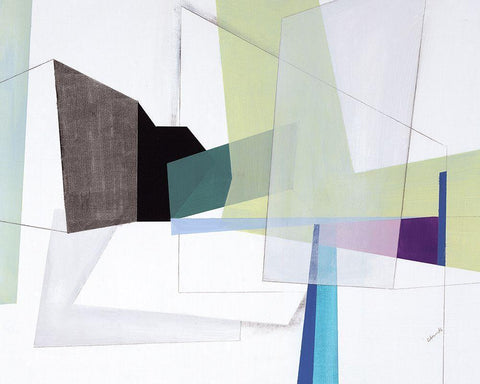 Mixtape IV Black Ornate Wood Framed Art Print with Double Matting by Edmunds, Sydney