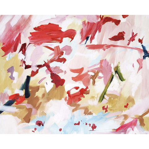 Pixies Breath White Modern Wood Framed Art Print by Schicker, Joshua