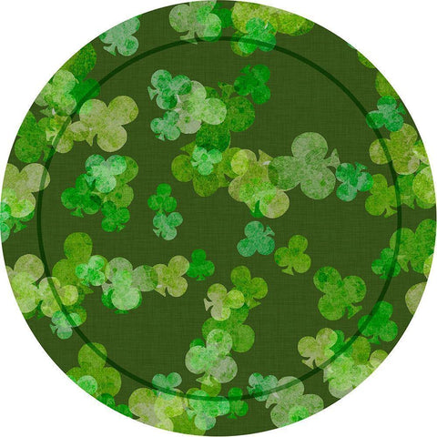 St. Pattys Collection C Black Modern Wood Framed Art Print by Vision Studio