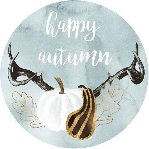 Elegant Harvest Collection H White Modern Wood Framed Art Print by Popp, Grace