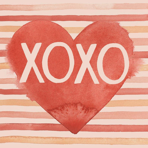 Modern Romance Collection A Black Modern Wood Framed Art Print by Popp, Grace