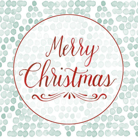 Christmas Tree Whimsy Collection E Black Modern Wood Framed Art Print with Double Matting by Popp, Grace