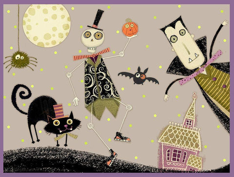 EEK Collection A White Modern Wood Framed Art Print with Double Matting by Eisner, Viv