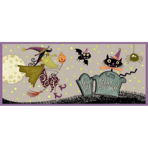 EEK Collection D Gold Ornate Wood Framed Art Print with Double Matting by Eisner, Viv