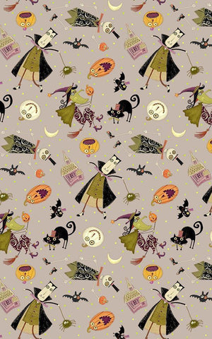 EEK Collection E Black Ornate Wood Framed Art Print with Double Matting by Eisner, Viv