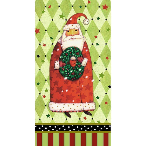 Harlequin Christmas Collection B Black Modern Wood Framed Art Print by Eisner, Viv