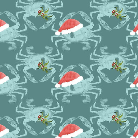 Tis the Seasun Collection I Black Ornate Wood Framed Art Print with Double Matting by Parker, Jennifer Paxton