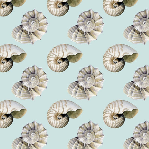 The Sea Santa Collection G Gold Ornate Wood Framed Art Print with Double Matting by Popp, Grace