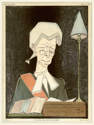 The Law Journal III Black Ornate Wood Framed Art Print with Double Matting by Kapp