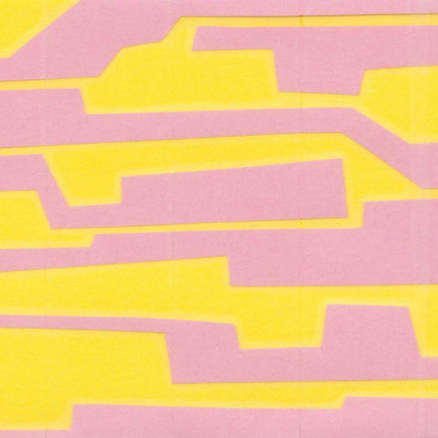 Modern Circuit II Black Modern Wood Framed Art Print with Double Matting by McMullen, Charles