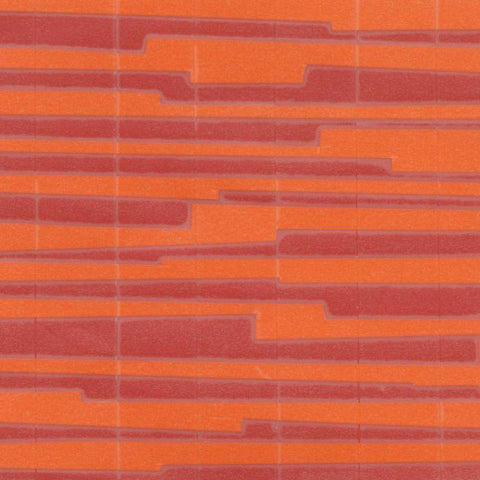 Modern Circuit IV White Modern Wood Framed Art Print with Double Matting by McMullen, Charles