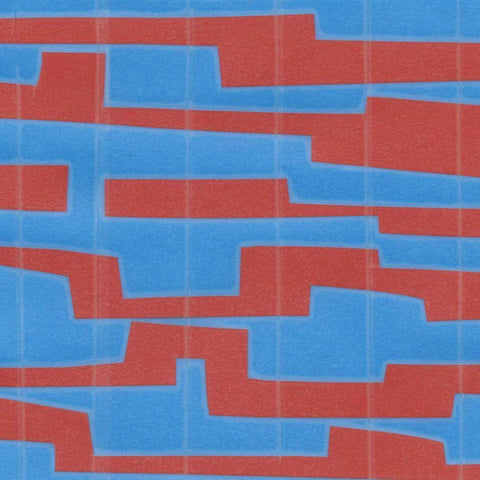 Modern Circuit VIII Gold Ornate Wood Framed Art Print with Double Matting by McMullen, Charles