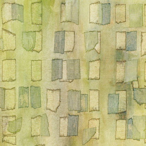 Irish Tape I White Modern Wood Framed Art Print by McMullen, Charles