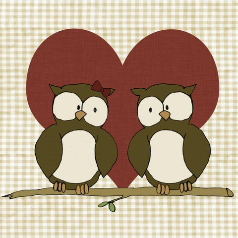 You and Me IV Black Modern Wood Framed Art Print with Double Matting by Ilosky, Pam