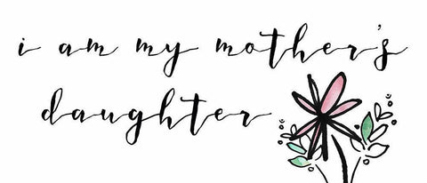 Got It From My Mama Collection D Black Ornate Wood Framed Art Print with Double Matting by Sizemore, Natalie