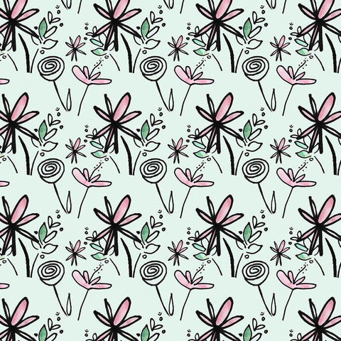 Got It From My Mama Collection I White Modern Wood Framed Art Print with Double Matting by Sizemore, Natalie