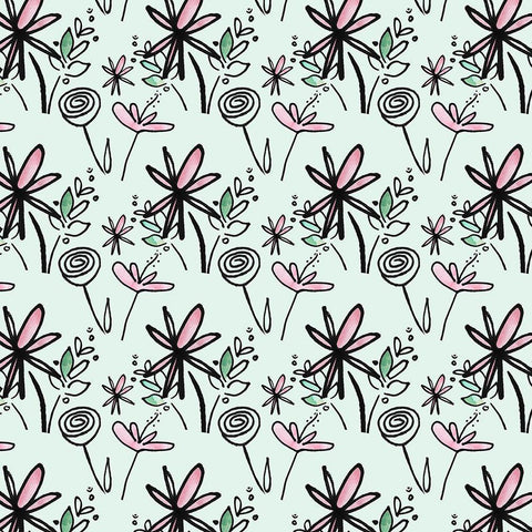 Got It From My Mama Collection I Black Modern Wood Framed Art Print by Sizemore, Natalie