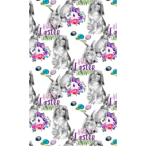 Bright Easter Bouquet Collection E Black Modern Wood Framed Art Print by Parker, Jennifer Paxton