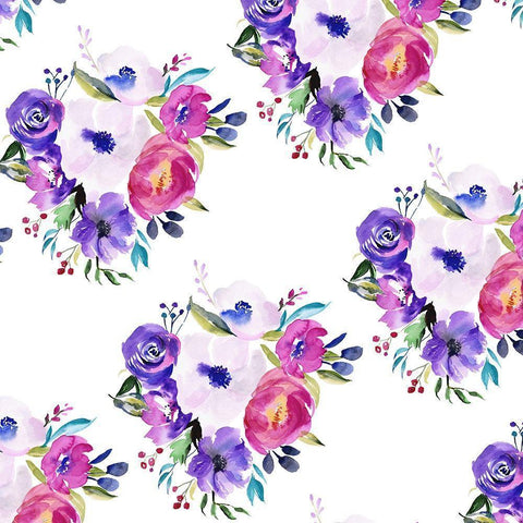 Bright Easter Bouquet Collection F Black Modern Wood Framed Art Print by Parker, Jennifer Paxton