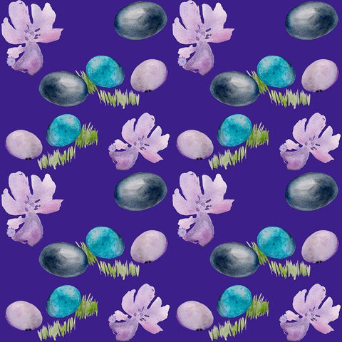 Bright Easter Bouquet Collection I Black Modern Wood Framed Art Print by Parker, Jennifer Paxton